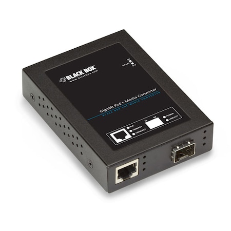 Black Box Gigabit Poepse Media Converter LPS535A-SFP